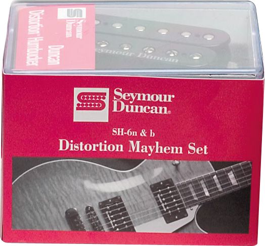 Seymour Duncan Distortion Mayhem SH-6 Humbucker Pair
