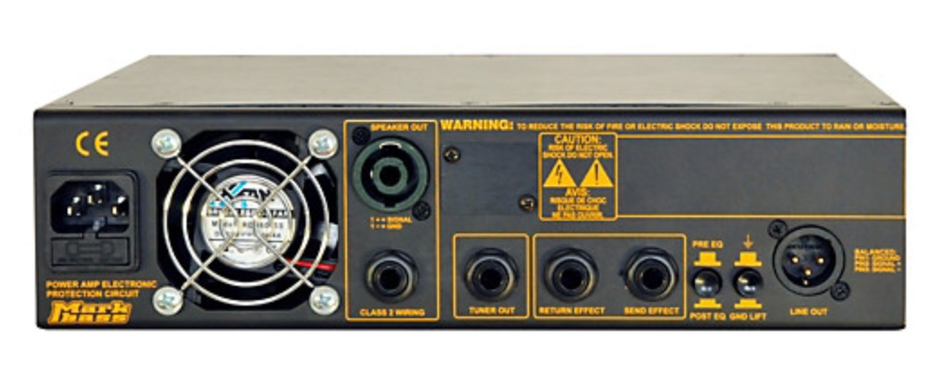 Markbass Blackline Little Mark 250 250W Bass Amp Head Black