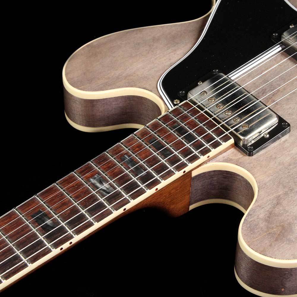 Gibson Memphis Limited Run Heavy-Aged ES-335 Block Electric Guitar - Driftwood