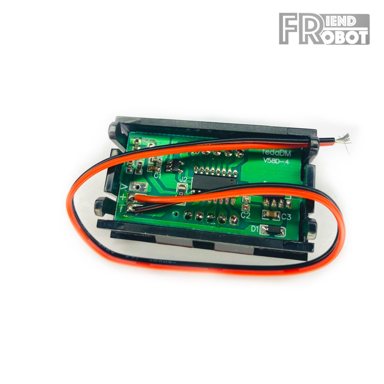 ตัววัดโวลล์ดิจิตอล DC แดง (1*2'')2 สาย