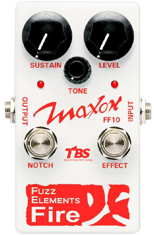 Maxon Fuzz Elements Fire Guitar Fuzz Pedal