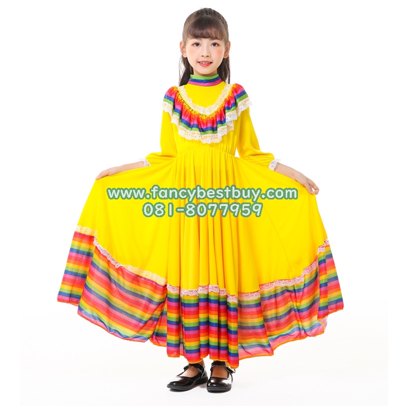 ชุดประจำชาติ ชุดแคนาดา ชุดเม็กซิโก ชุดลาตินอเมริกา ชุดบราซิล ชุดโคลัมเบีย ชุดเวเนซุเอล่า ชุดสเปน มี ขนาด XS 95-105, S 105-120, M 120-135