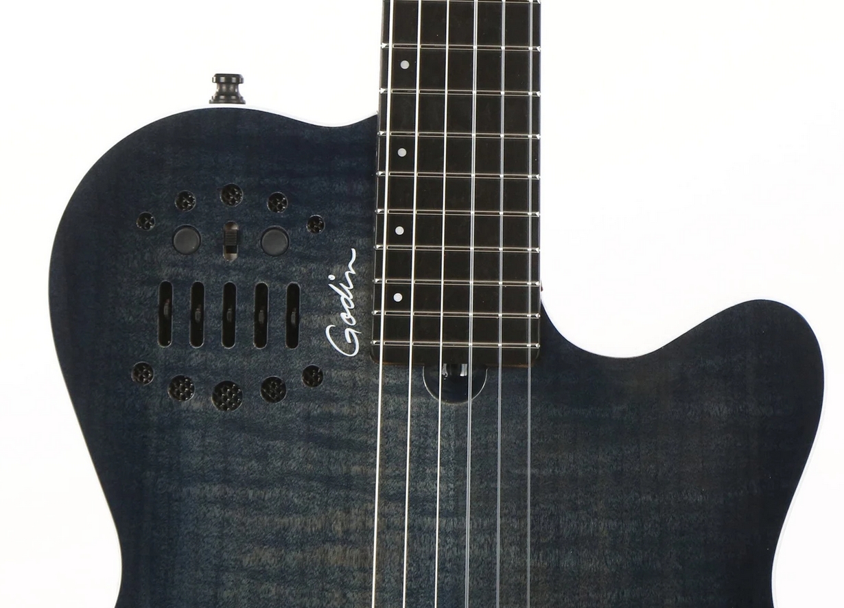 Godin ACS Denim Blue Flame Limited Edition