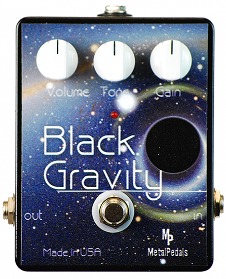 Metal Pedals Black Gravity Overdrive