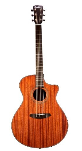 Breedlove Organic Collection Wildwood Concerto Cutaway CE Acoustic-Electric Guitar Natural