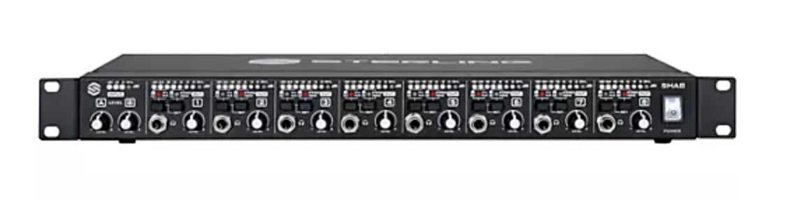 Sterling Audio 8-Channel Rackmount Headphone Amplifier