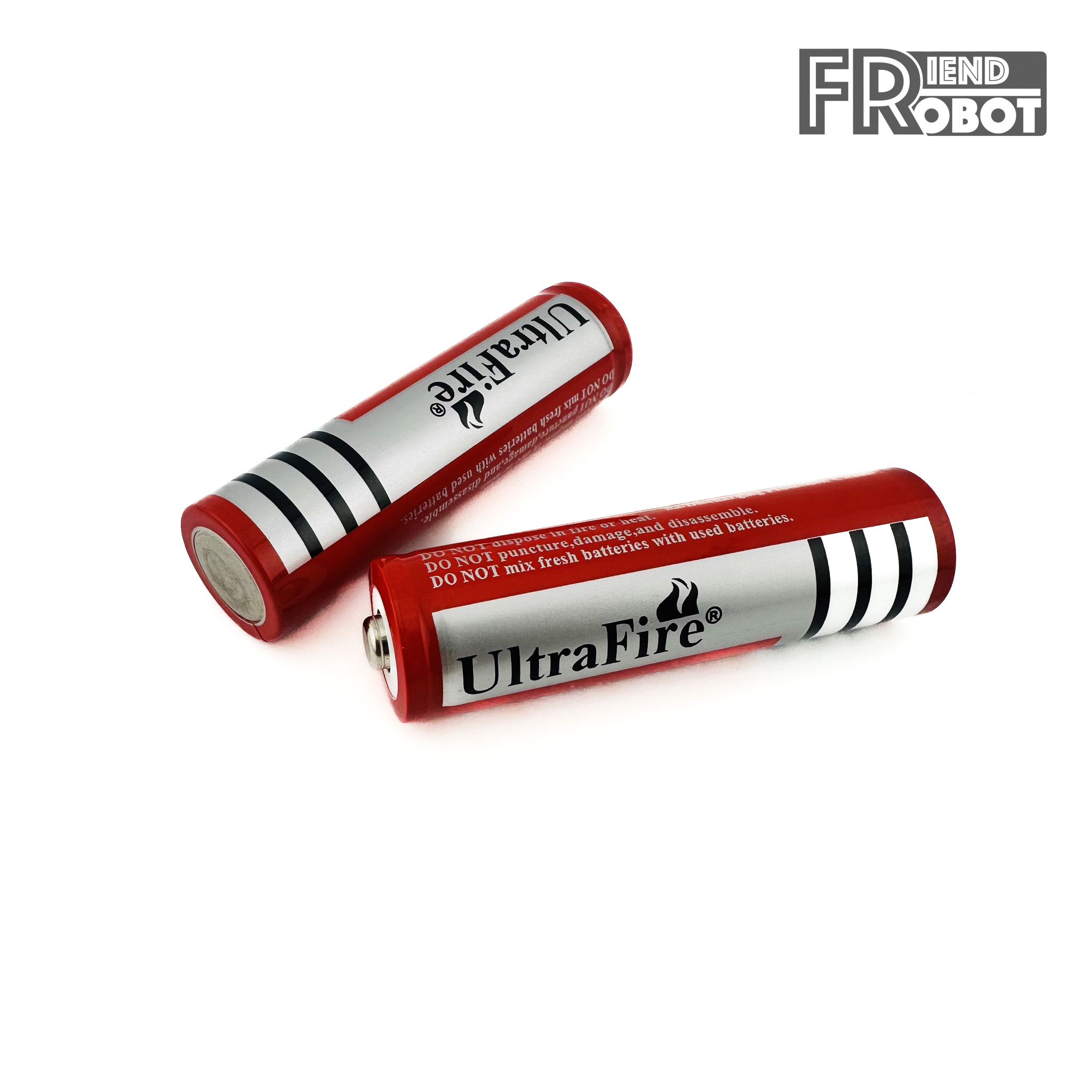 แบตเตอรี่ UltraFire BRC 18650 5000mAh 3.7V li-ion (2 ก้อน)