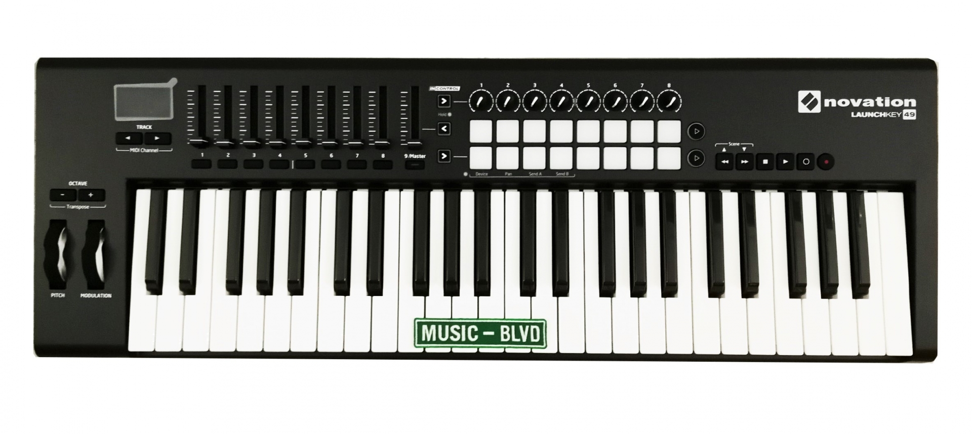 Novation Launchkey 49 Keyboard Control