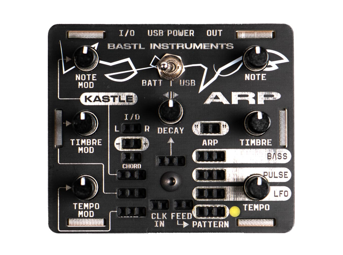 BASTL Instruments Kastle ARP Handheld Modular Synthesizer