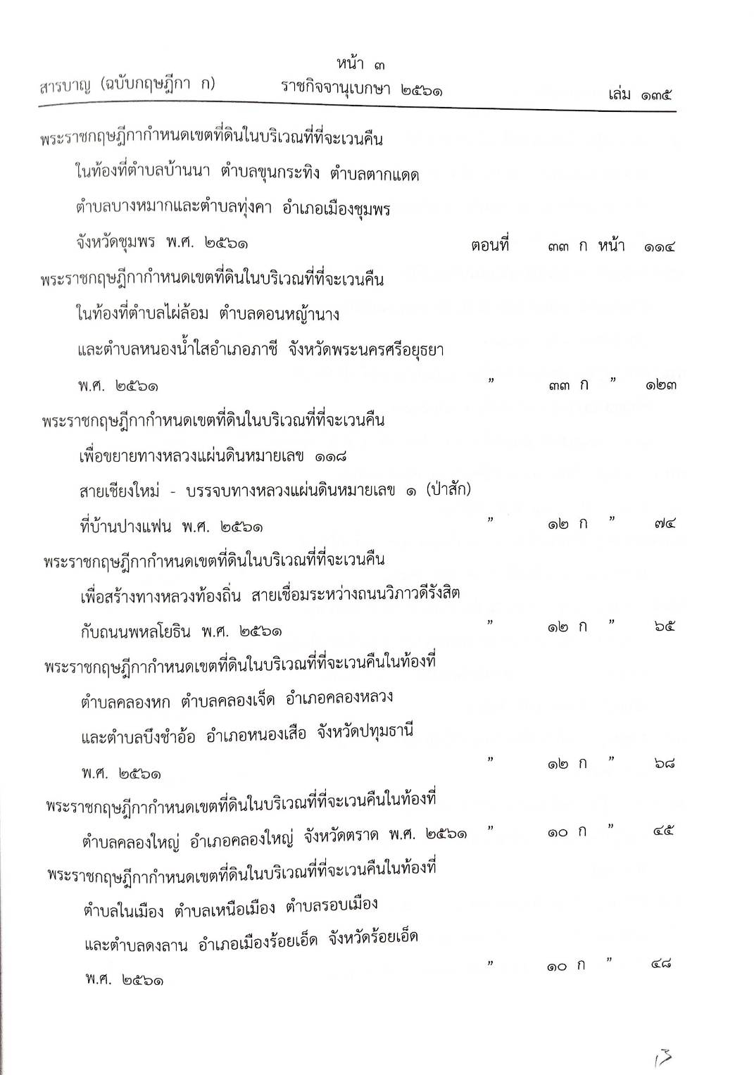 สารบัญครึ่งปี กฎหมายรายสัปดาห์ พ.ศ.2561 (ภาค 1 มกราคม - มิถุนายน ) ตอน 1 - 45
