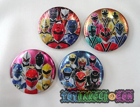 เข็มกลัดสแตนเลสขบวนการ 5 สี Sentai C (แท้)