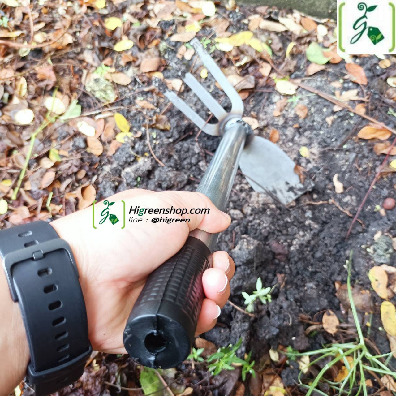 จอบ คราดเหล็ก จำนวน 1 ด้าม