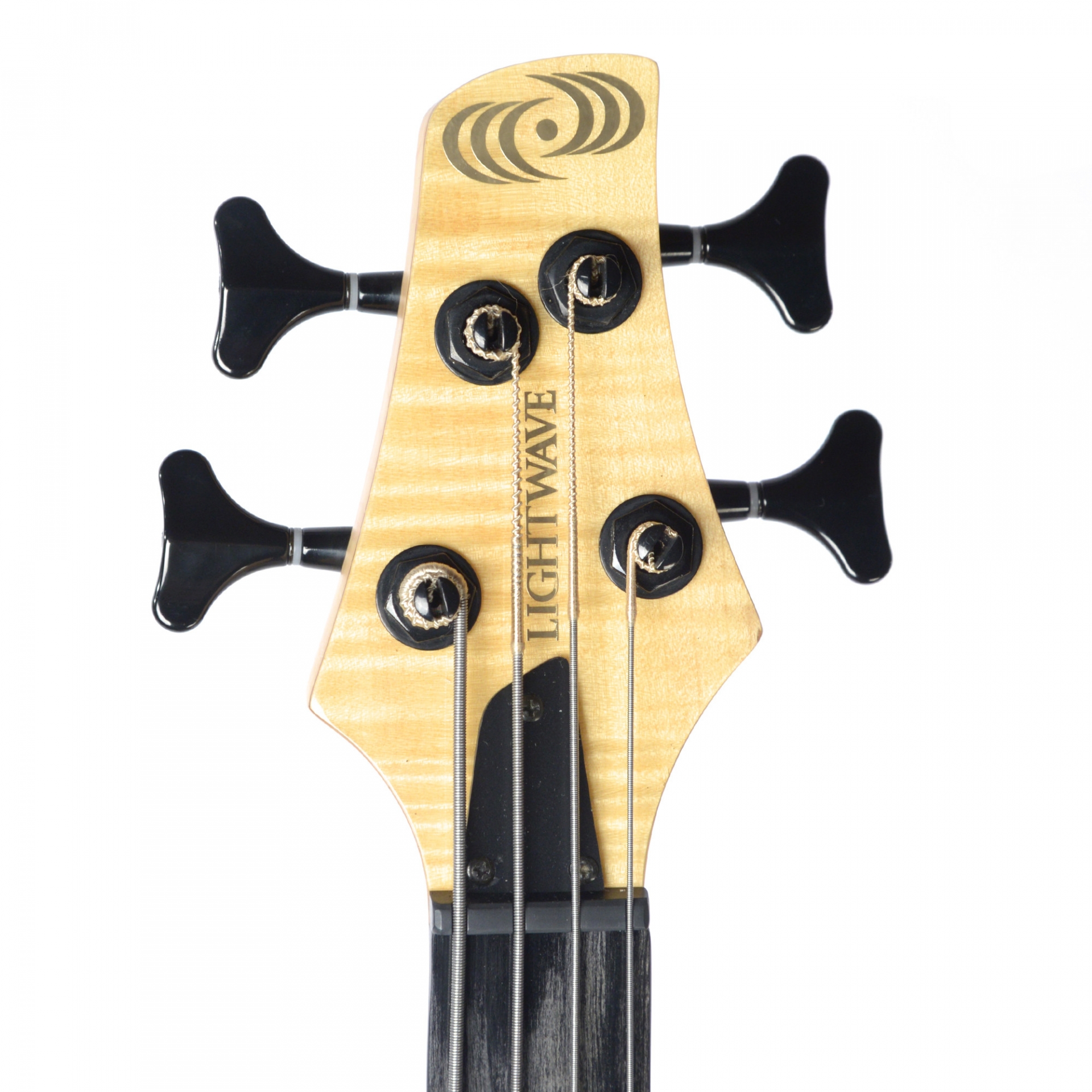 Lightwave Saber Bass VL-4 String Fretted Bass Transparent Natural