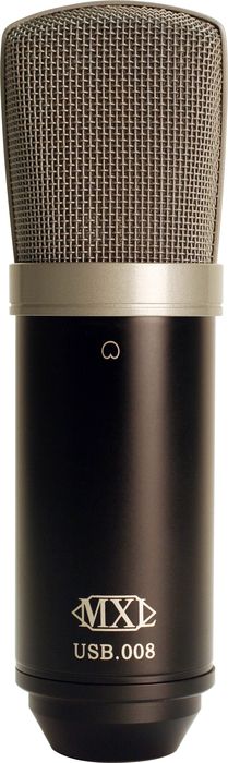 MXL USB.008 Large Gold Diaphragm USB Condenser Microphone