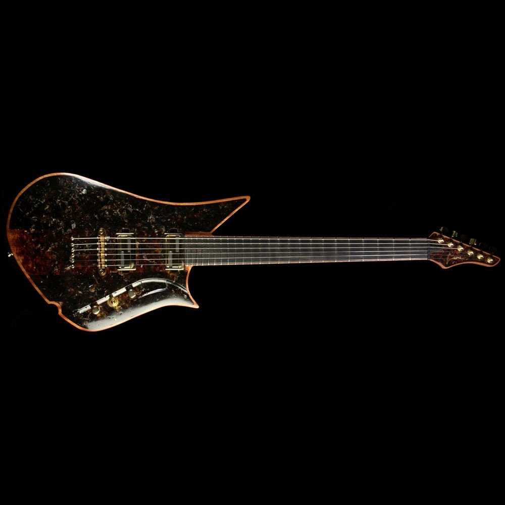 Lava Guitars Black Amber Drop #1 Electric Guitar