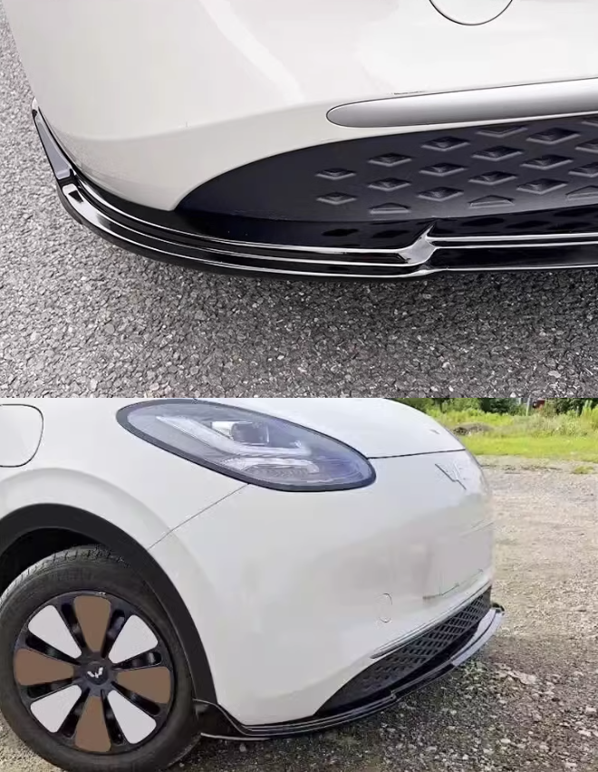 ชุดแต่งรอบคัน ลิ้นหน้า สเกิร์ตรอบคัน แยกขิ้นขายได้ Wuling Binguo EV