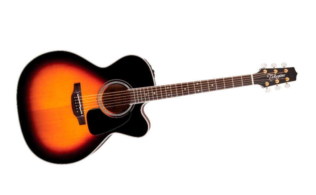 Takamine Pro Series 6 Jumbo Cutaway Acoustic-Electric Guitar Sunburst