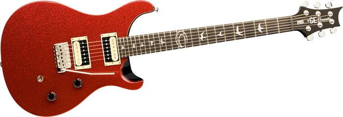 PRS SE Orianthi with Zebra Pickups Electric Guitar Red Sparkle