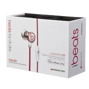Monster iBeats Headphones with ControlTalk - In-Ear Noise Isolation - Chrome