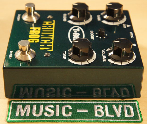 T-Rex Engineering Crunchy Frog Classic Overdrive with Boost Guitar Effects Pedal