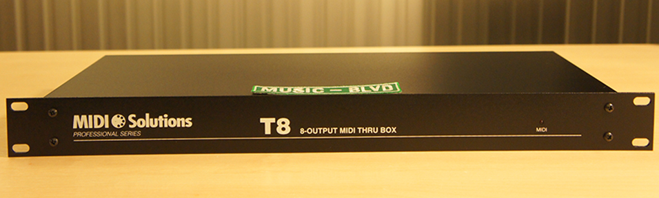 MIDI Solutions T8 8-Output Active MIDI Thru Box