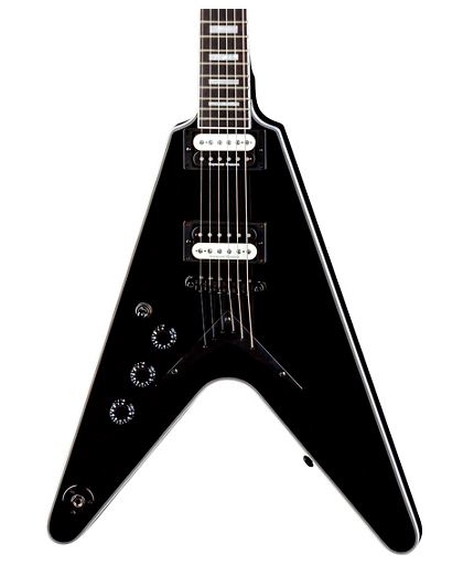 Dean V Select Left Handed Electric Guitar Classic Black