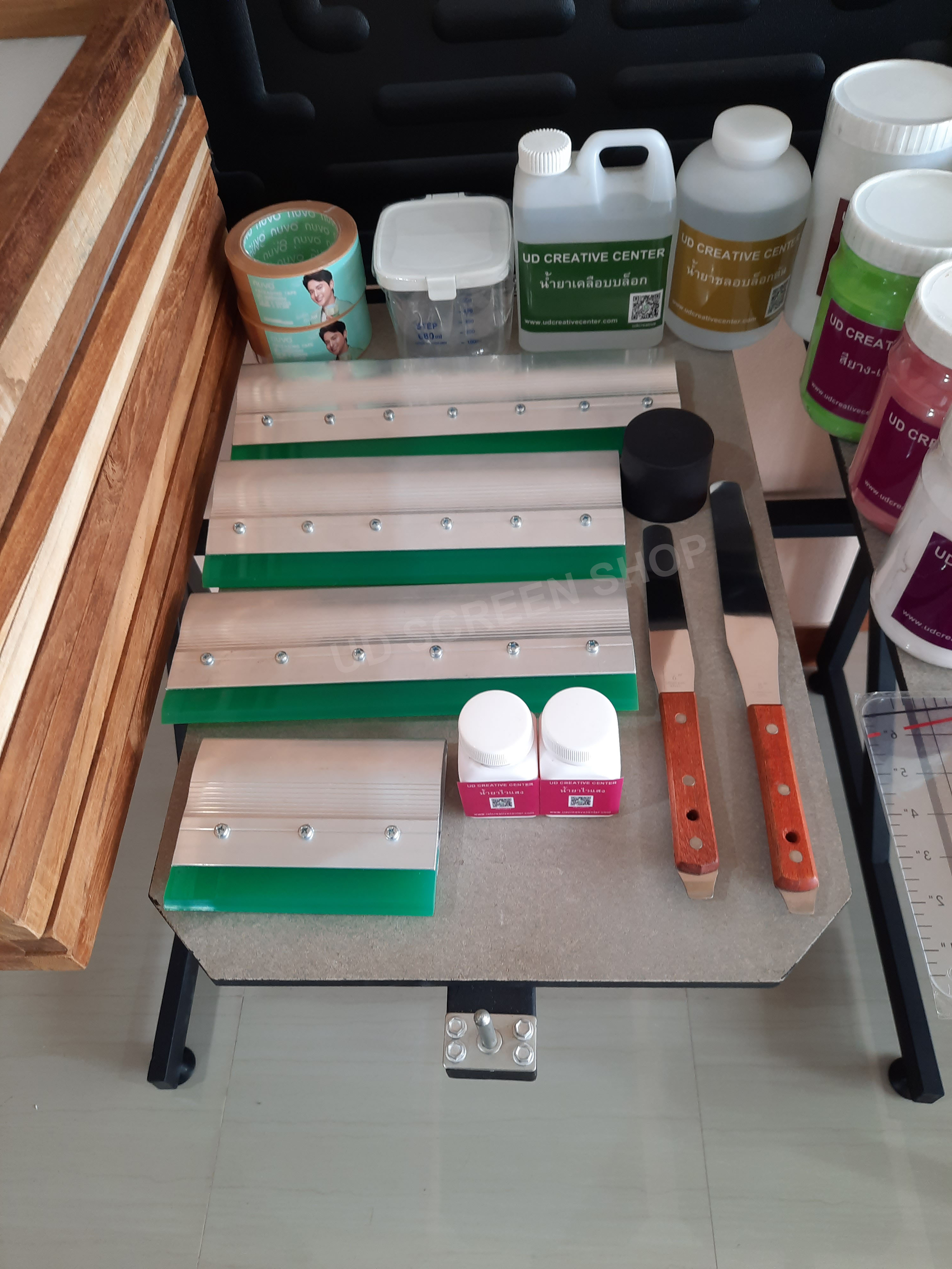 ชุดเริ่มต้นงานสกรีนมืออาชัพ Professional Set 2