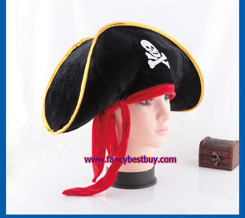 หมวกโจรสลัด แบบนิ่ม กว้าง 49 ซม. สูง 20 ซม.