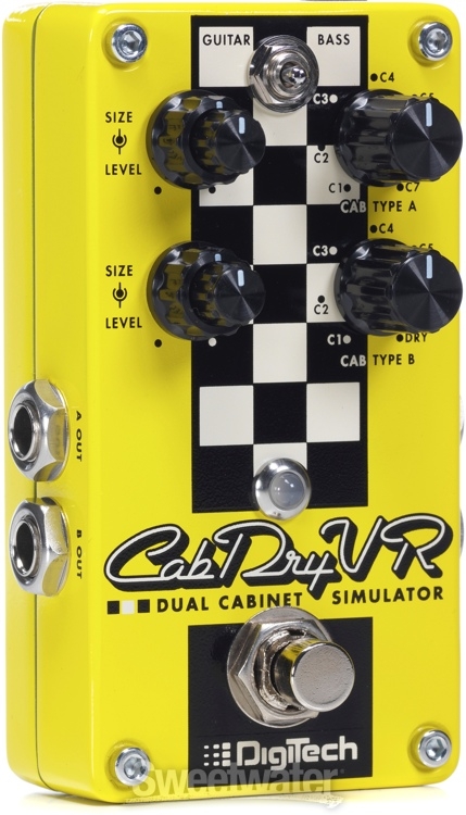 DigiTech CabDry VR Speaker Cabinet IR Pedal
