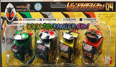 Kamen Rider Fourze Legend Riders Switch Set 04 (แท้)