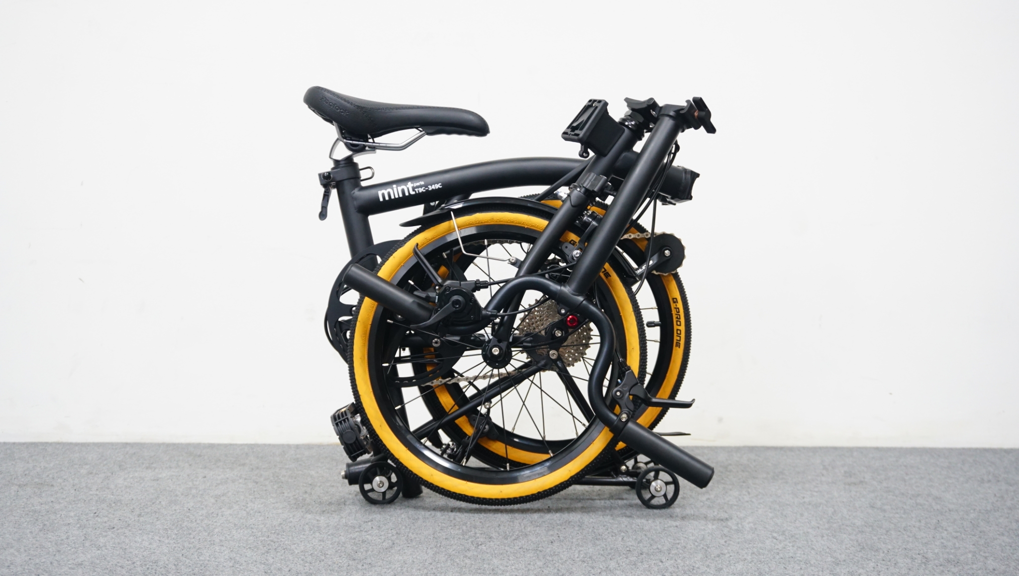 รถพับแบบบรอมตั๊น Mint T9C 349C 9SP มีให้เลือก 7 สี (สีอัพเดทตามภาพ 10/25)