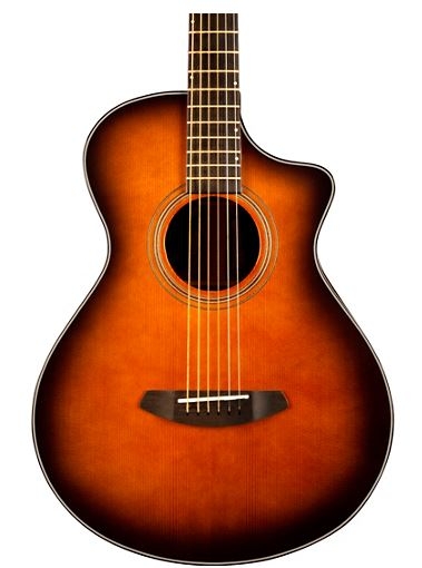 Breedlove Organic Collection Performer Concertina Cutaway CE Acoustic-Electric Guitar Bourbon Burst