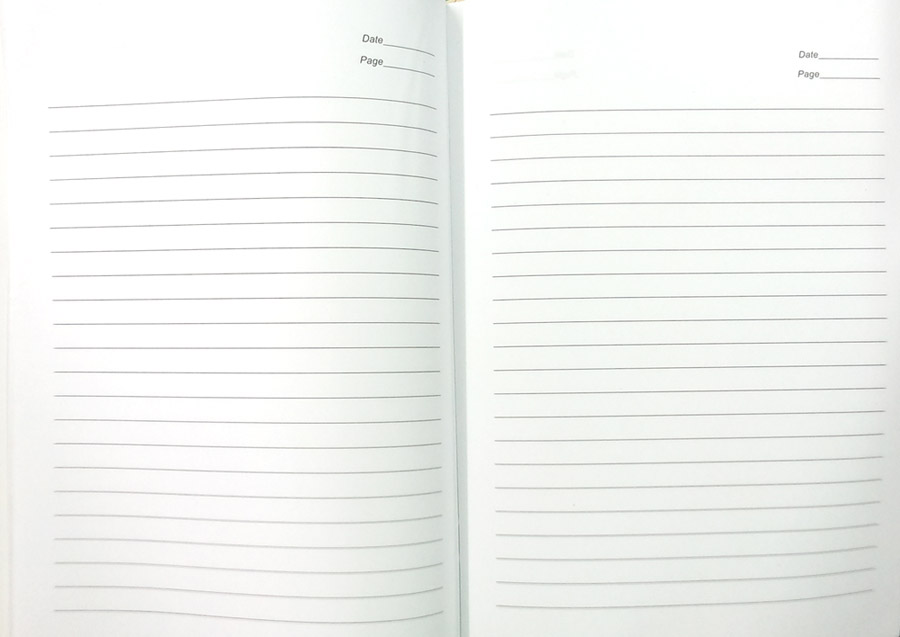 สมุดจด We are ready to HELP anytime เนื้อในตีเส้น