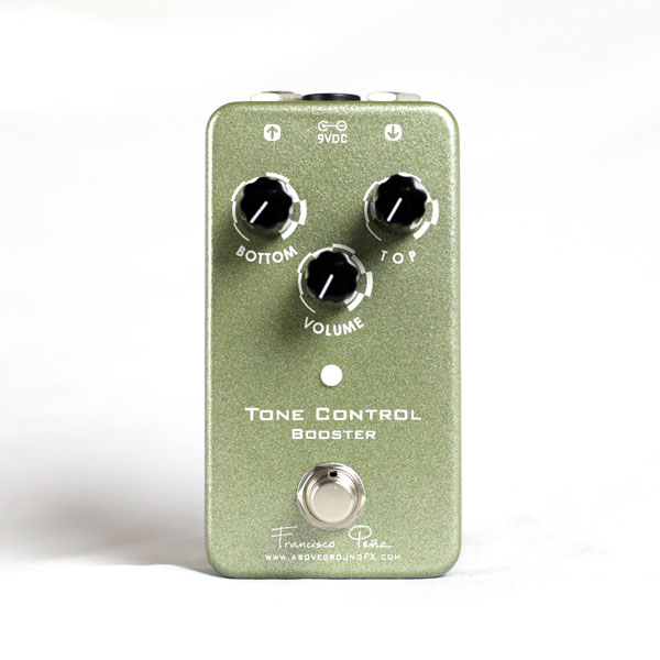 AboveGroundFX Tone Control Booster Pedal