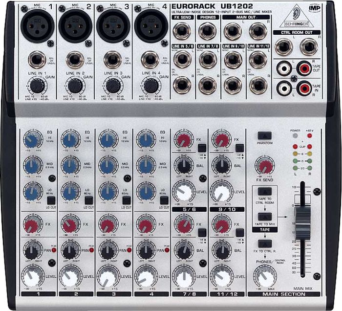 Behringer Eurorack UB1202 Mixer