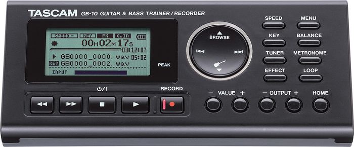 TASCAM GB-10 Guitar/Bass Trainer/Recorder