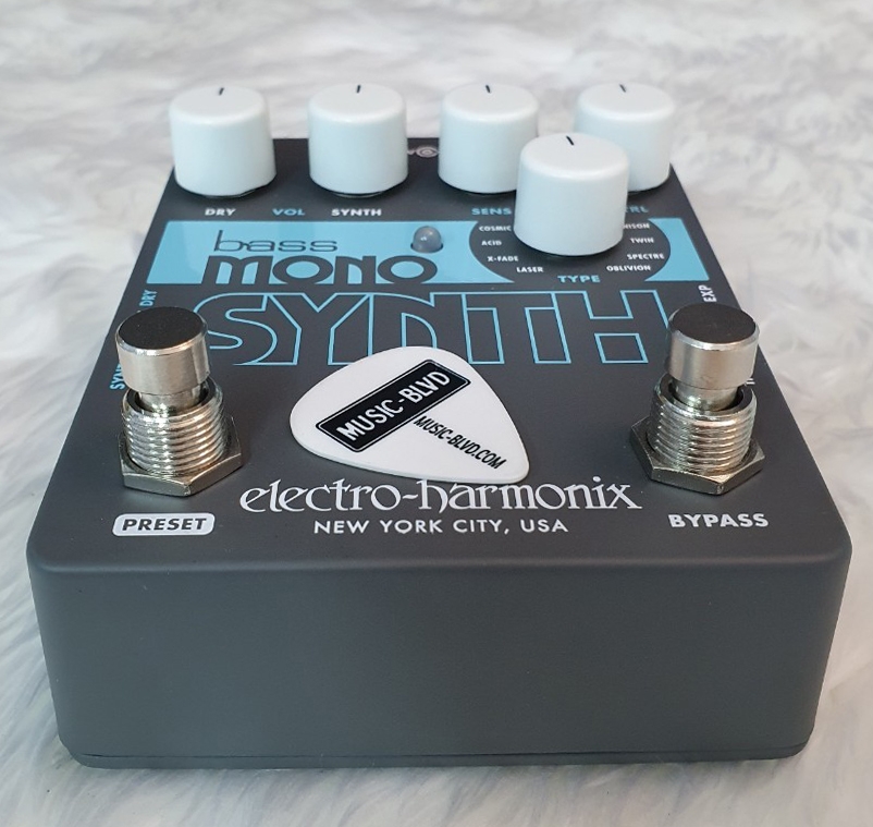 Electro-Harmonix Bass Mono Synth Bass Effects Pedal