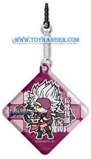 Sengoku BASARA - Pin Jack Cleaner: Motochika Chousokabe (แท้)
