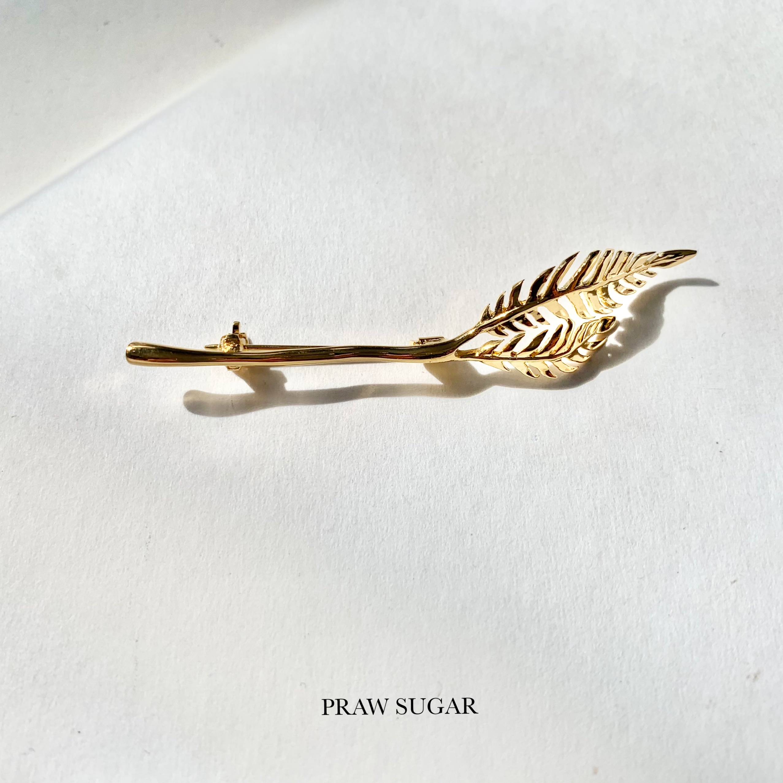 Elegant Duo-Leaf Brooch - เข็มกลัดทรงใบไม้คู่สวยหรู (มี 3 สี)