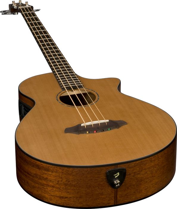 Breedlove Atlas Solo BJ350/CMe4 Acoustic-Electric Bass Natural