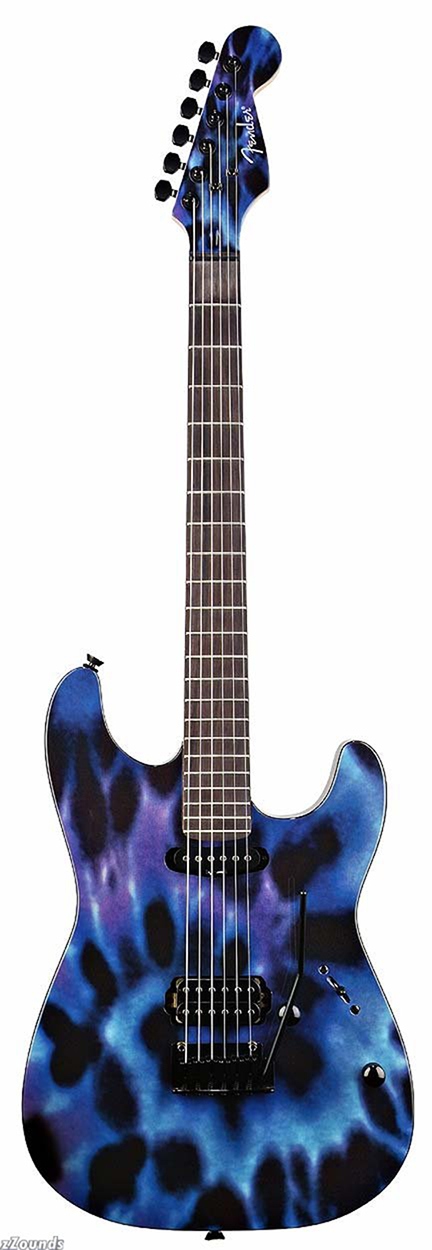 Fender Tie-Dye Stratocaster Hippie