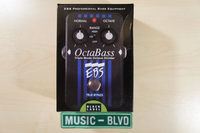 EBS OctaBass Triple Mode Octave Divider Pedal