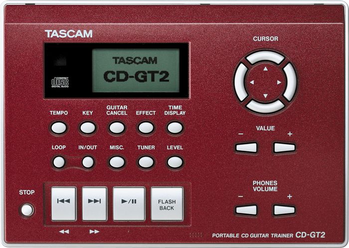 TASCAM CD-GT2 Portable CD Guitar Trainer