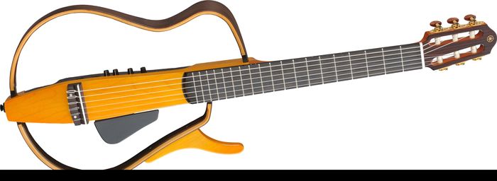 Yamaha SLG130NW Classical Style Silent Guitar Light Amber Burst