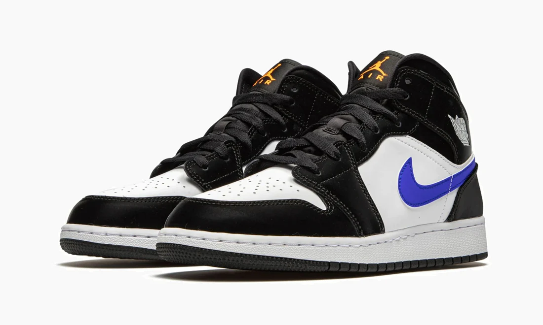 Nike Air Jordan 1 Mid Racer Blue GS