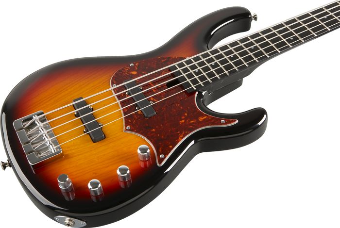 Modulus Guitars Funk Unlimited FBJ5 5-String Bass Guitar 3-Tone Sunburst
