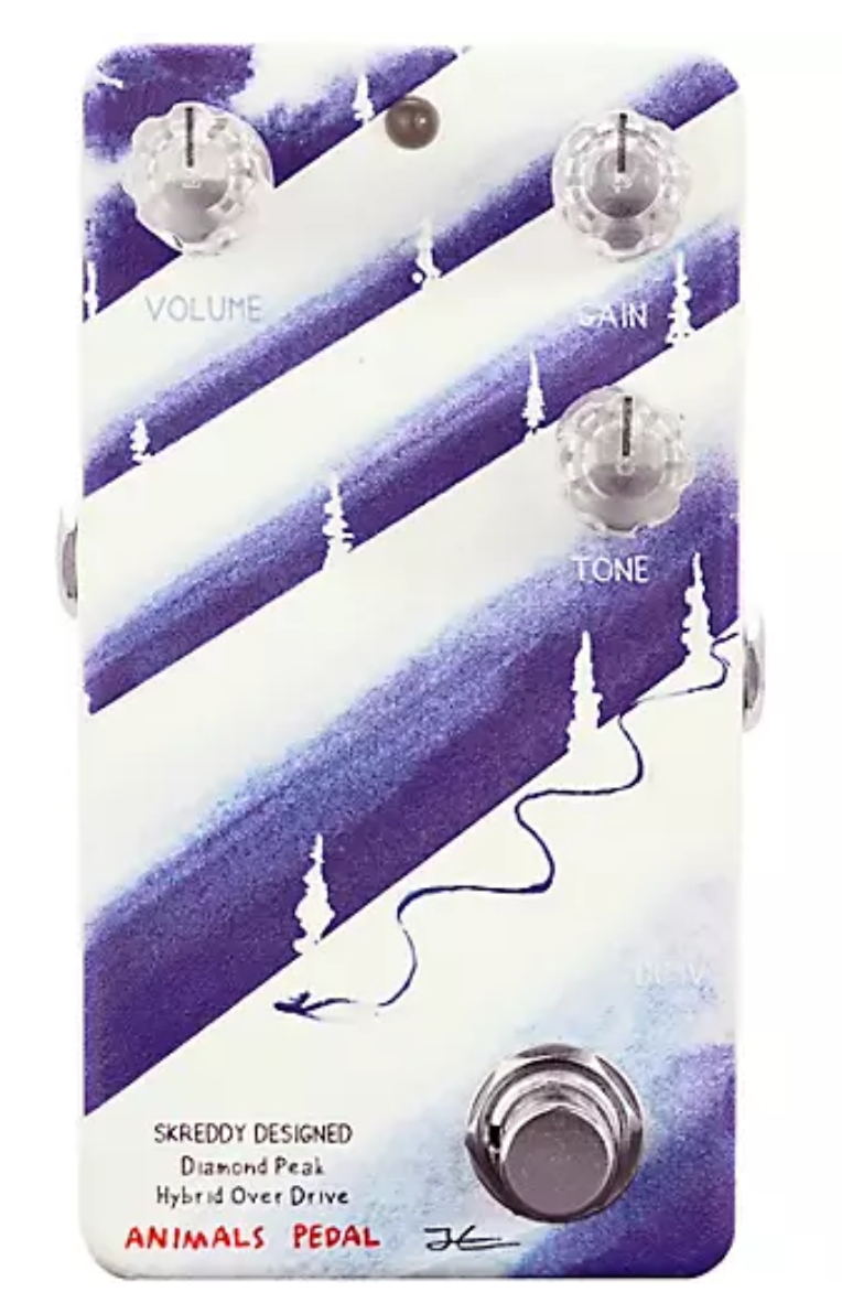 Animals Pedal Diamond Peak Hybrid Overdrive Effects Pedal