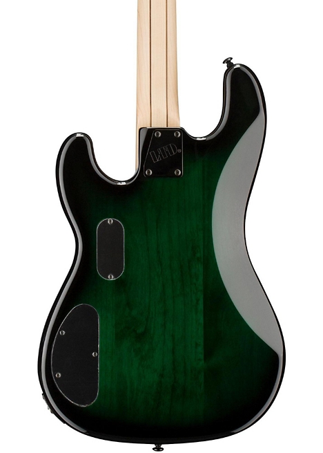 ESP LTD Marco Mendoza MM-4 Electric Bass Guitar - Dark See-Thru Green Sunburst