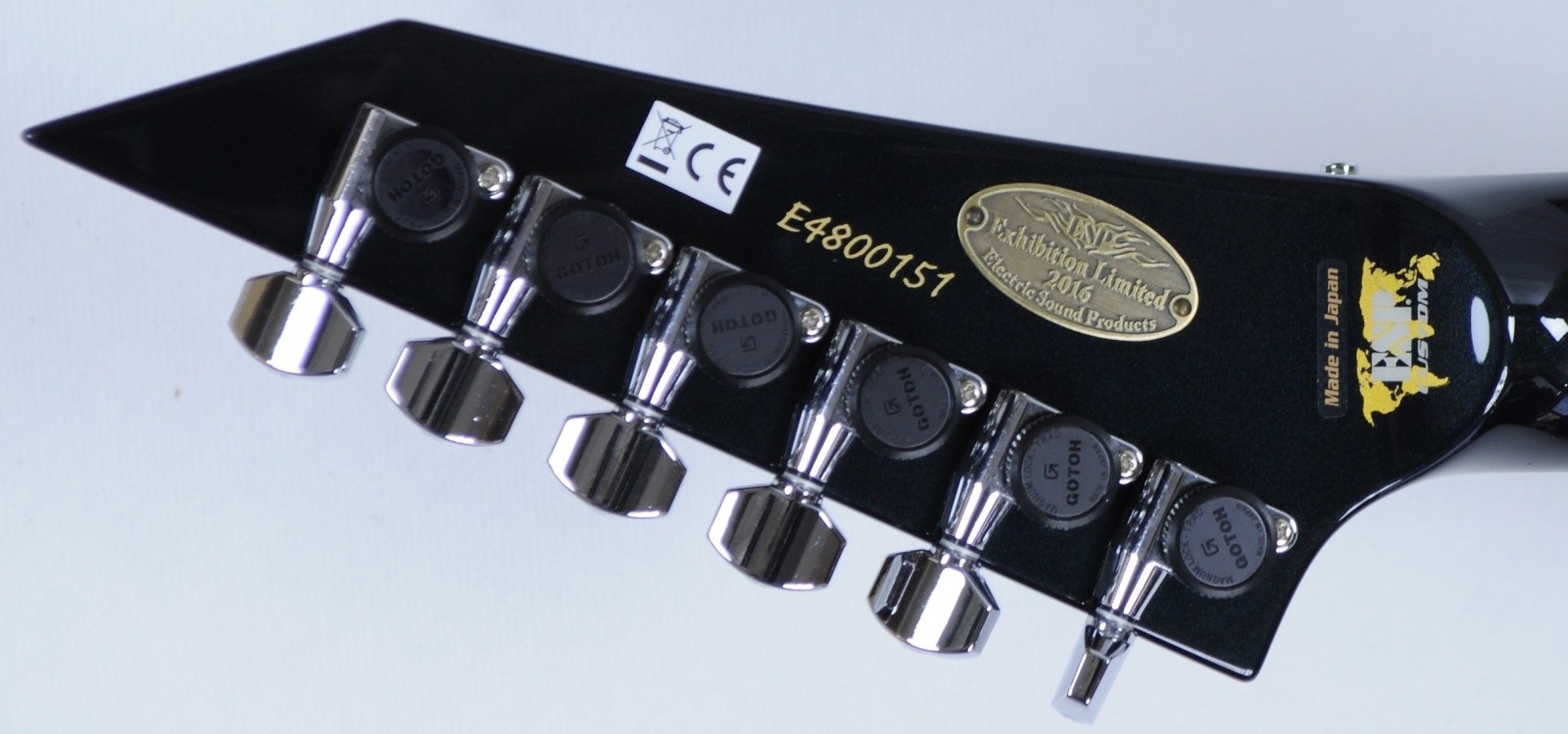 ESP Custom Shop M-II 2016 Exhibition - Liquid JEM Green Finish