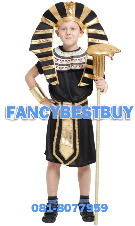 ชุดประจำชาติอียิปต์ เจ้าชายอียิปต์ Pharaoh Boy ขนาด M, L, XL